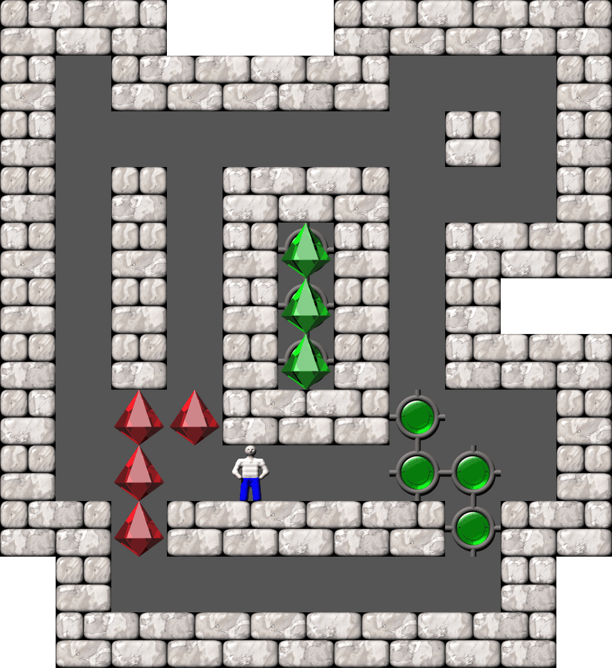 Sokoban Chrysalis Collection level 33